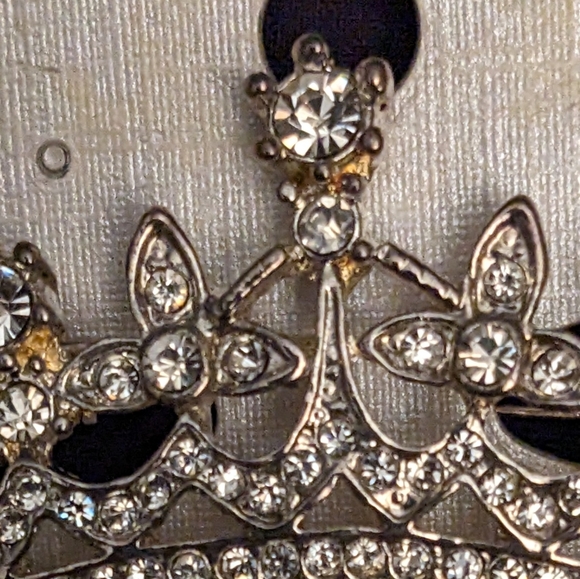❤️ Crown Bling Pin Brooch New Gift - Picture 2 of 6
